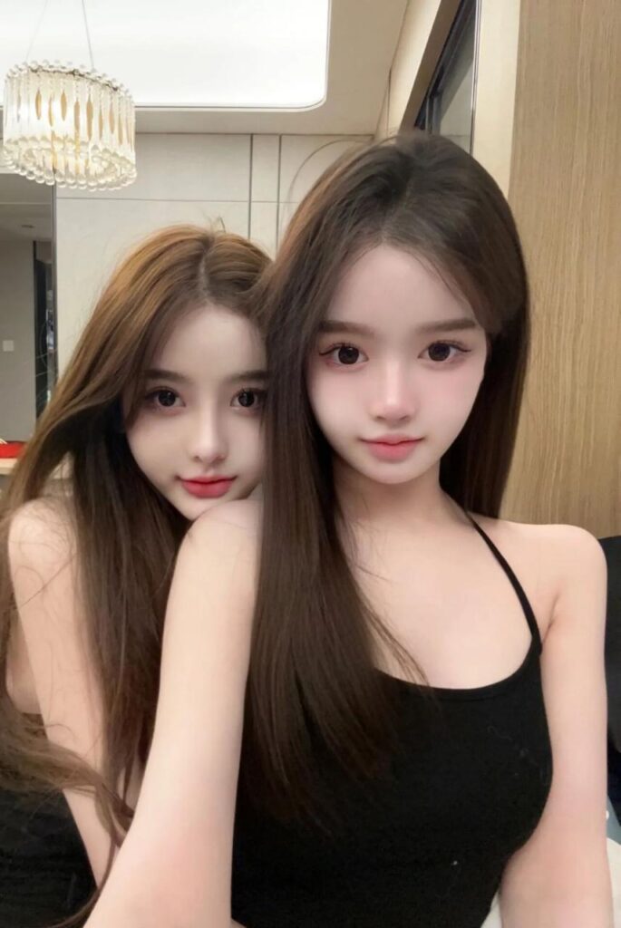 【上海】2个嫩妞蜜桃奶粉比比还能玩双飞-风悦楼